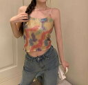 春夏新作 レディース 女 袖なし トップス Tシャツ インナー キャミソール タンクトップ