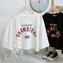 春夏新作 レディース 女 トップス 半袖 プリント Tシャツ インナー M-2XL