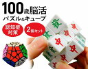 100歳脳活パズル&キューブ 2種セット