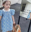 子供用アパレル ワンピース 花模様