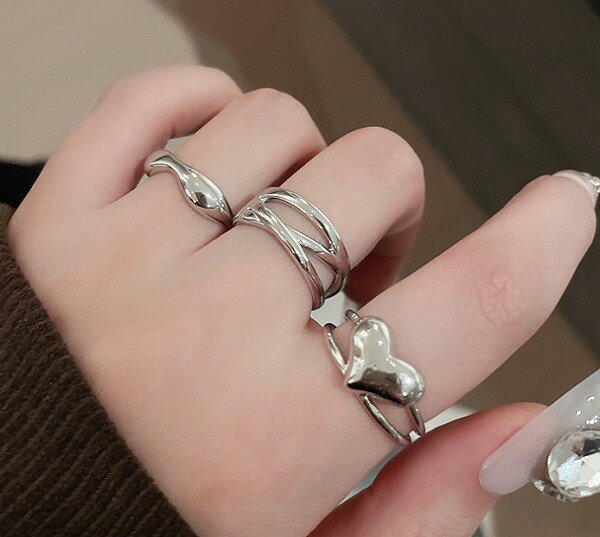 NEW超人気★韓国アクセサリー★女性の指輪★指輪★リング★ファッション リボンリング