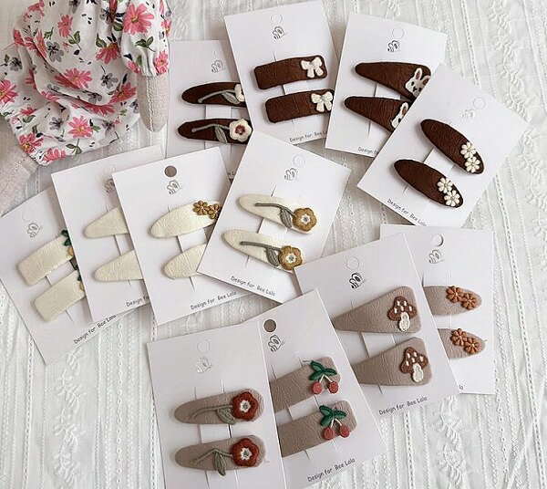 春夏新作 子供用 ヘアアクセサリー★ヘアピン★髪飾り★キッズ 韓国風