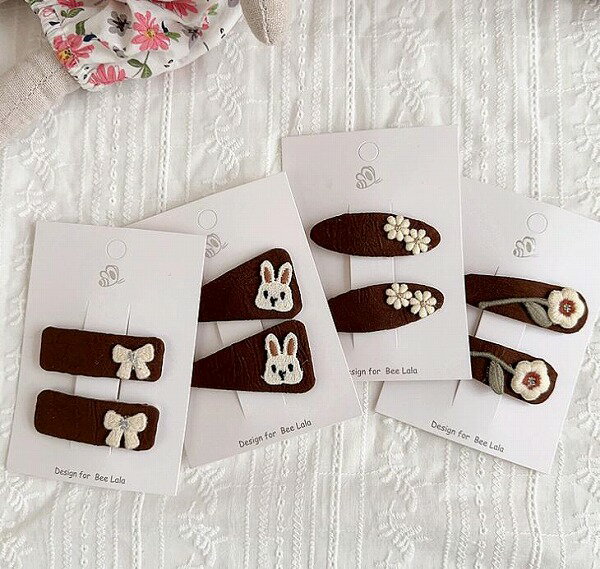 春夏新作 子供用 ヘアアクセサリー★ヘアピン★髪飾り★キッズ 韓国風