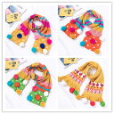 秋冬新作★子供用 キッズ マフラー★ファッション★厚い ★暖かい 防寒 ニット スカーフ クリスマス