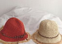夏新作★子供に向け麦わら帽子★日除け帽子★麦わらハット★草編み★子供帽子★可愛い★
