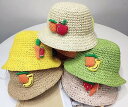 夏新作★子供に向け麦わら帽子★日除け帽子★麦わらハット★草編み★子供帽子★可愛い★