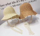 夏新作★子供に向け麦わら帽子★日除け帽子★麦わらハット★草編み★子供帽子★可愛い★