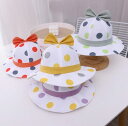 新作★日除け帽子★子供 帽子★可愛い★ハット★バケットハット★紫外線対策 日焼け止め★男女兼用 4色