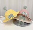 新作★日除け帽子★子供 帽子★可愛い★ハット★バケットハット★紫外線対策 日焼け止め★男女兼用 4色