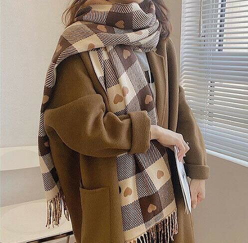 マフラー 大判ストールショール スカーフ ひざ掛け 肩掛け ネックウォーマー フリンジ カシミヤタッチ 厚手 マフラー 大判ストールショール スカーフ ひざ掛け 肩掛け ネックウォーマー フリンジ カシミヤタッチ 厚手