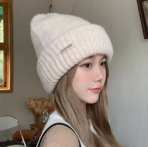 秋冬新作　暖い ニットハット レディース　ニット帽子　キャップ　帽子　ファッション