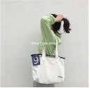 年の新しいキャンバスバッグ★韓国風ショルダーバッグ★大容量ファッションショッピングバッグ