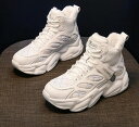 超人気秋冬超人気レディース靴 スニーカー脚長美脚 シンプル滑り止め裏毛付き
