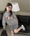 秋冬新作★韓国風 子供服★ベビー服 ★キッズ服★アパレル★丸首のセーター★ ニット・セーター