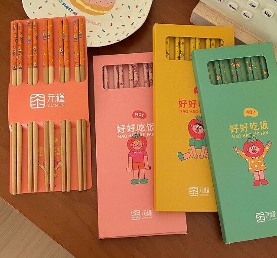 防カビ 耐高温 公箸セット 新品 箸5対 箸 木製箸 家庭用 食器 レストラン箸