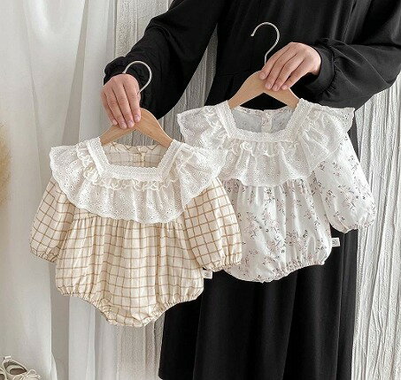 春秋新作 子供服 ベビー服 アパレル 長袖 ロンパース 可愛い 女の子 春秋新作 子供服 ベビー服 アパレル 長袖 ロンパース 可愛い 女の子