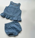 【2点セット】春夏新作 子供服 ベビー服 アパレル タンクトップ+ショットパンツ 女の子
