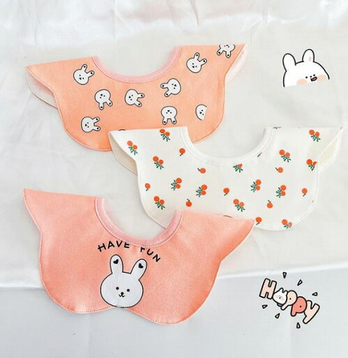 3枚入★ベビー用品★赤ちゃん用品★タオルマフラー★よだれかけ★食事用ビブセット★涎掛け セット 3枚入★ベビー用品★赤ちゃん用品★タオルマフラー★よだれかけ★食事用ビブセット★涎掛け セット