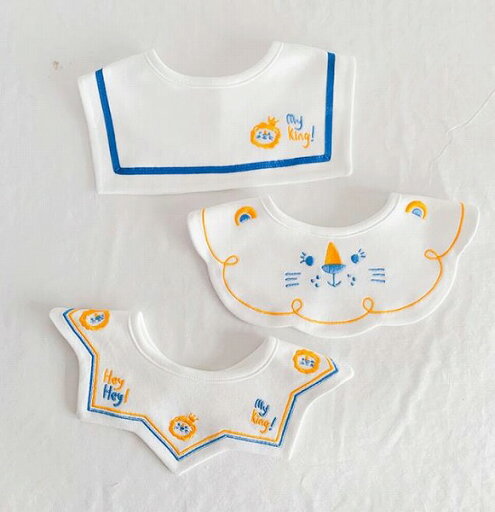 3枚入★ベビー用品★赤ちゃん用品★タオルマフラー★よだれかけ★食事用ビブセット★涎掛け セット 3枚入★ベビー用品★赤ちゃん用品★タオルマフラー★よだれかけ★食事用ビブセット★涎掛け セット