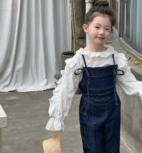 春新作★子供服★キッズ服★ 女の子★オーバーオール★ パンツ★ボトムス★ 春新作★子供服★キッズ服★ 女の子★オーバーオール★ パンツ★ボトムス★