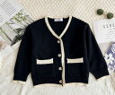 秋冬新作★韓国風子供服★ベビー服★キッズ服★女の子 長袖 セーター コート★トップス 90-140