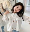 秋冬新作★子供服★キッズ服★長袖 シャツ 女の子★ トップス★インナー★