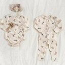 【2点セット】秋冬新作 子供服 ベビー服 アパレル 長袖 tシャツ+スラックス 男女兼用