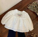 秋冬新作★子供服★キッズ服★長袖 人形のシャツ 女の子★ トップス★インナー★
