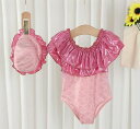 春夏新作★韓国風子供服 水着 ★ビキニ★女の子★砂浜★キッズ★温泉用 ベビー用品 90-140