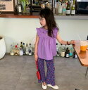 春夏新作★韓国子供服★ベビー服★キッズ服★ tシャツ +ズボン 2点セット 90-140