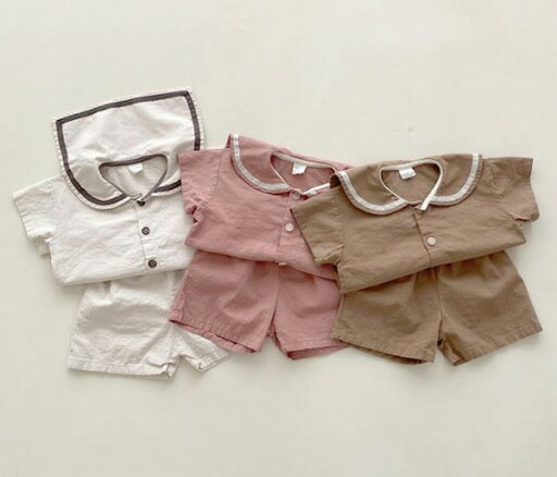 【2点セット】春夏新作 子供服 ベビー服 アパレル 半袖 シャツ+ショットパンツ 男女兼用 【2点セット】春夏新作 子供服 ベビー服 アパレル 半袖 シャツ+ショットパンツ 男女兼用