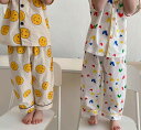 春夏新品☆ ゆったり ホームウェア☆キッズ 子供服☆ベビー パジャマ☆ 部屋着☆上下セット☆寝巻き