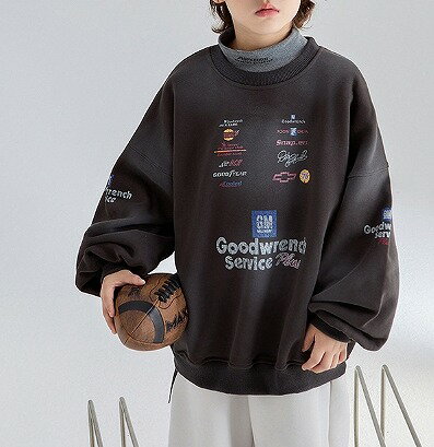 秋冬新作★子供服★キッズ服★長袖 スウェット 男の子★ トップス★インナー★