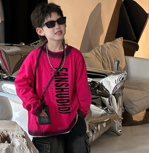 春秋新作★子供服★キッズ服★長袖 tシャツ 男の子★ トップス★インナー★