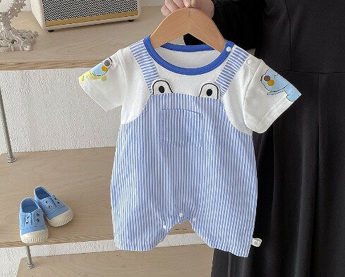 春夏新作 子供服 ベビー服 アパレル 半袖 ロンパース 可愛い 男の子 春夏新作 子供服 ベビー服 アパレル 半袖 ロンパース 可愛い 男の子