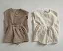 【2点セット】春夏新作 子供服 ベビー服 アパレル 袖なし tシャツ+ショットパンツ 男女兼用