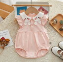 春夏新作 子供服 ベビー服 アパレル キャミソール ロンパース 可愛い 女の子