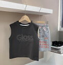 春夏新作★子供服★キッズ服★袖なし tシャツ 男の子★ トップス★インナー★