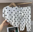 【2点セット】春新作 子供服 部屋着 ベビー服 寝巻き 半袖 tシャツ+スラックス 男の子
