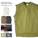 ノースリーブ 厚手 メンズ 大きいサイズ | M~XL 全4色 アメカジ ブランド 無地 ポケット 丸首 身幅 広い 着丈 長め 所さん 世田谷ベース 20代 ...