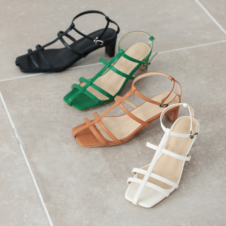 サンダル Tライン ストラップサンダル [I2445] レディース 靴 シューズ 華奢サンダル センターラインストラップ 白 黒 夏 華奢ストラップ コードストラップ きれいめ 会社 オフィス 6cm ヒール 6センチ ハイヒール 上品 グルカ 小さいサイズ 大きいサイズ 春 かわいいのサムネイル