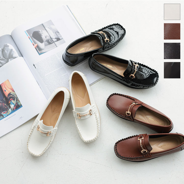 ドライビング 軽量 ローファー [I2447] レディース オフィス 軽い 歩きやすい フラットシューズ ビジネスシューズ 汚れにくい 靴 スニーカー 楽ちん 走れる 痛くない おしゃれ 仕事 会社 オフィス 30代 40代 50代 ママスーツのサムネイル