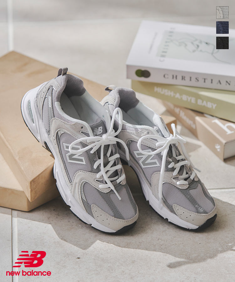[ NEWBALANCE ] ニューバランス MR530 レディース スニーカー 大人 かわいい おしゃれ 靴 シューズ スポーティー カジュアル 厚底 厚底スニーカー ブランド メンズライク ベージュ 白 グレー 大きいサイズ お洒落 オシャレ 可愛い 歩きやすい ママ 20代 30代 [I2545]のサムネイル