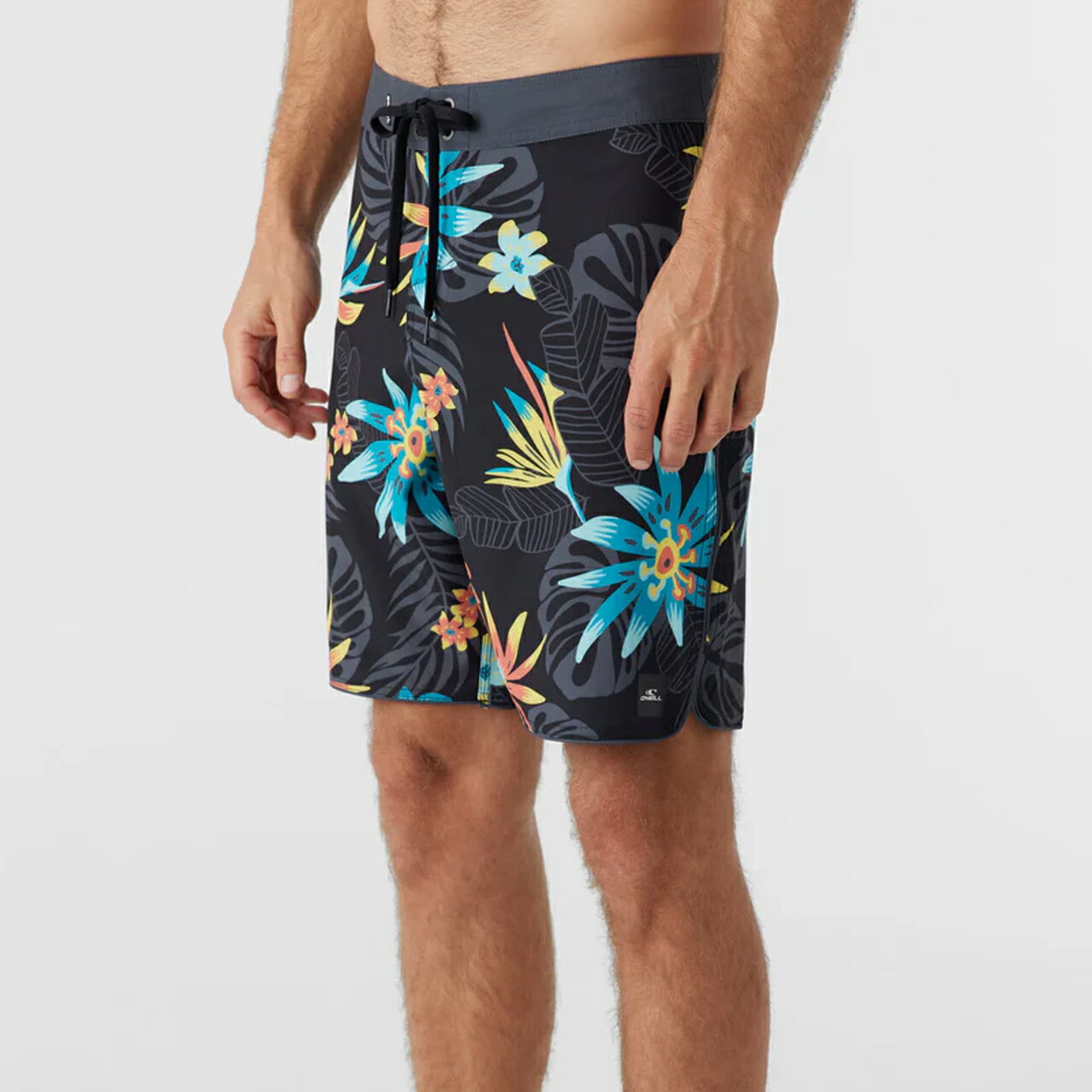 ＼ 半額セール ／ 【オニール公式】ボードショーツ 水着 サーフパンツ メンズ HYPERFREAK MYSTO SCALLOP 19インチ・膝上フィット 海パン SP4106005