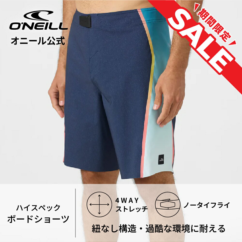 \ 半額セール / 【オニール公式】 ボードショーツ 水着 サーフパンツ メンズ ハイパーフリーク ハイドロ テック 20インチ ブランド SP5106000