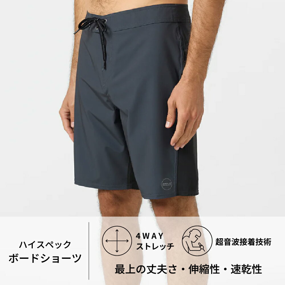 ＼ 半額セール ／ 【オニール公式】 ボードショーツ 水着 サーフパンツ メンズ ハイパーフリーク テック トラベラー エンデューロ 19インチ ブランド SP5106001