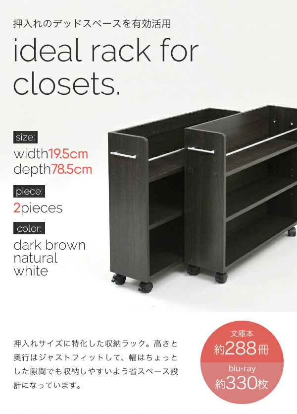 �ڥݥ����7�ܡ�����20�����ϡۥ��������å� ��å� �若�� �������� 2�ĥ��å� 19.5x78.5cm ��Ǽ ��Ǽê ���������Ǽ ��Ǽ ��ּ�Ǽ ���㥹�����դ� ��ü��դ� 3�� ������ ����ץ�