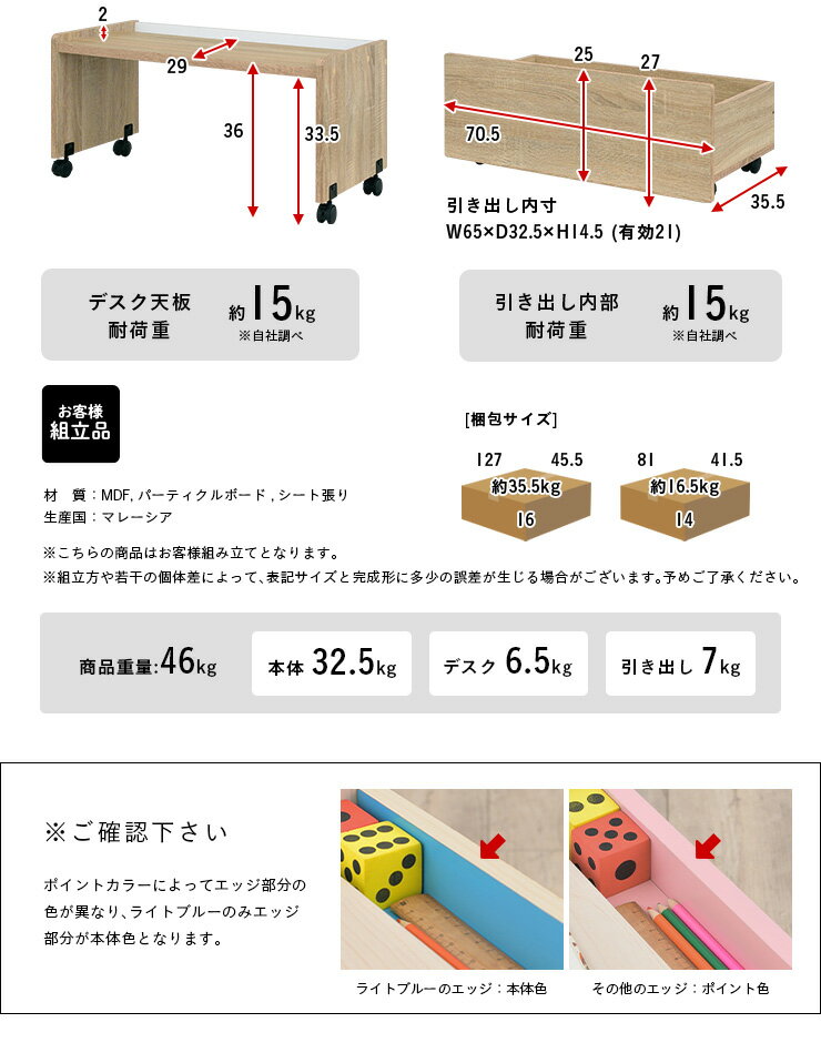 【7％OFFクーポン配布中】[たっぷり収納/2カラー1セット] ミニデスクラック primo(...