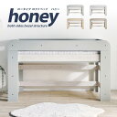 【ポイント最大10倍!15日23:59まで】【特許/超耐震構造】ロータイプ ロフトベッド honey(ハニー) 木製 子供用 シングルベッド コンパクト おしゃれ すのこ 耐震構造 耐荷重500kg 分割対応 ベッド下収納 ハイガード 耐震構造 ロフトベット 木製ベッド