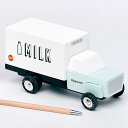 ポイント20倍 ニューヨーク ブルックリン発 Candylab(キャンディラボ) Milk Truck トイカー 子供 木製 アメ車 自動車 アメリカ おうち遊び 室内遊び ジオラマ 海外 輸入 トラック 運搬車 働く車 はたらく車 玩具 男の子 木のおもちゃ おしゃれ